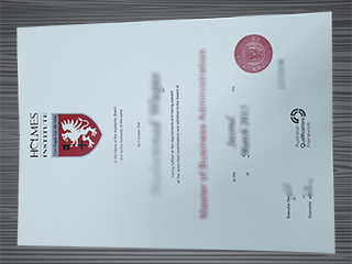 Holmes Institute diploma