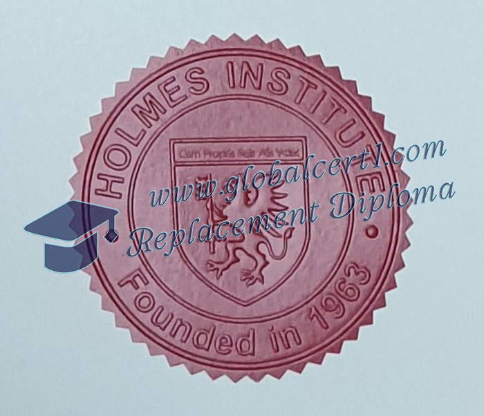 Holmes Institute seal