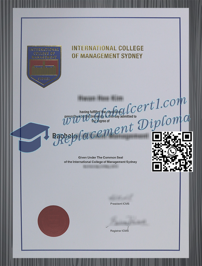 International College of Management Sydney degree