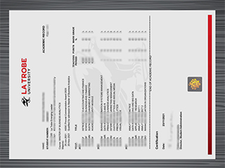 La Trobe University transcript