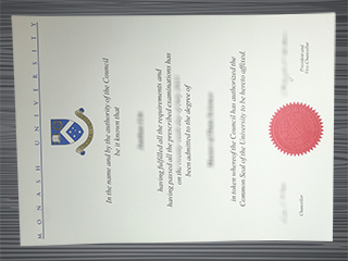 Monash University diploma