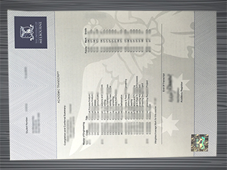 University of Melbourne transcript