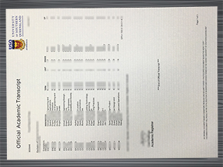 University of Southern Queensland transcript