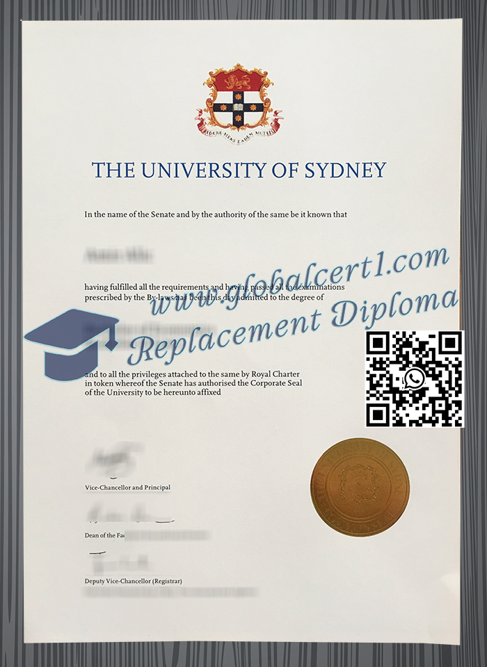 University of Sydney degree