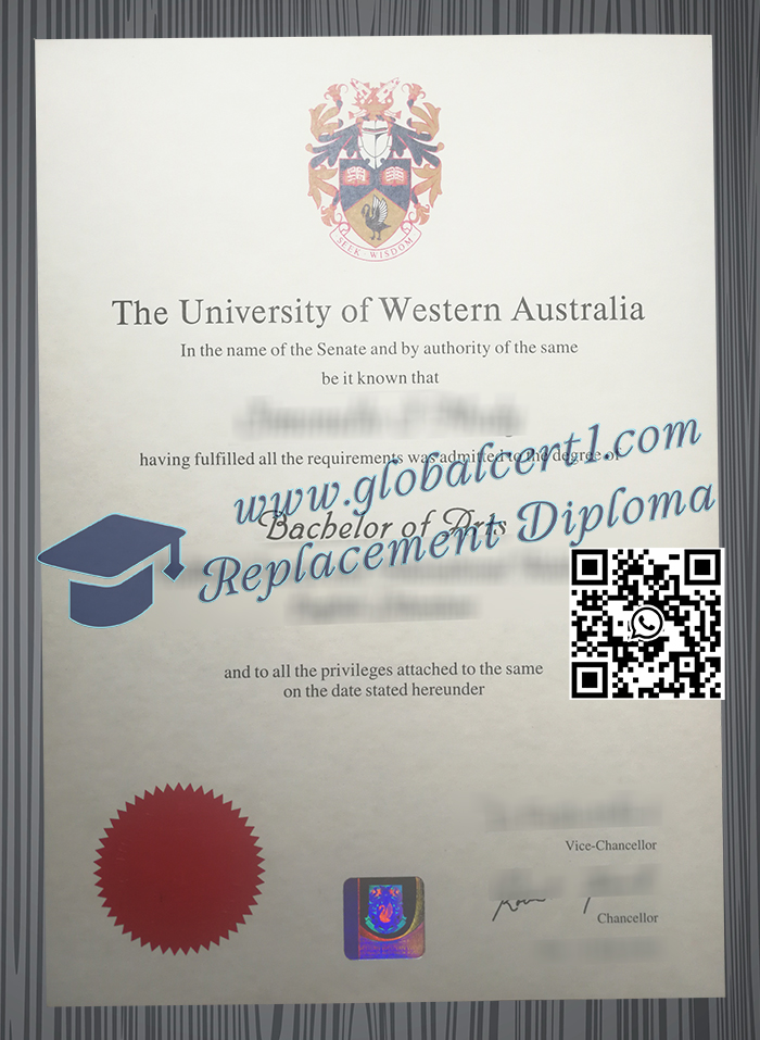 University of Western Australia degree