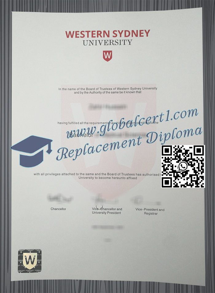 Western Sydney University degree