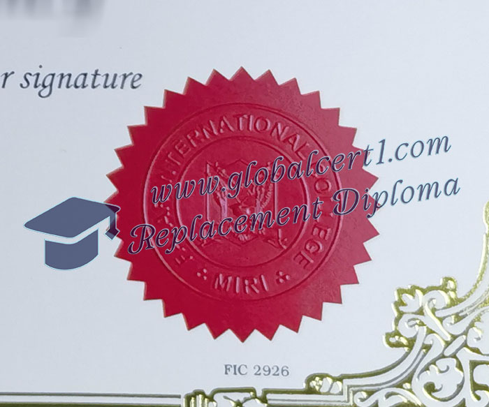 Fajar International College seal