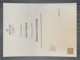 Kaplan Higher Education Academy diploma