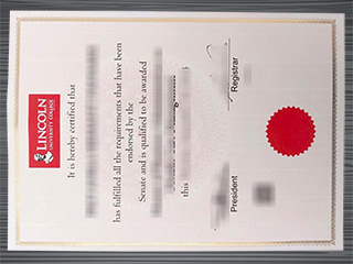 Lincoln University College diploma