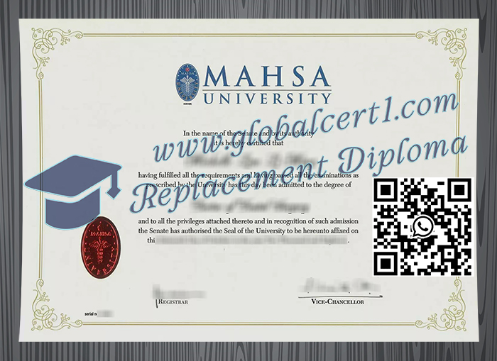 MAHSA University degree