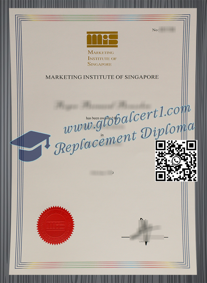 Marketing Institute of Singapore degree