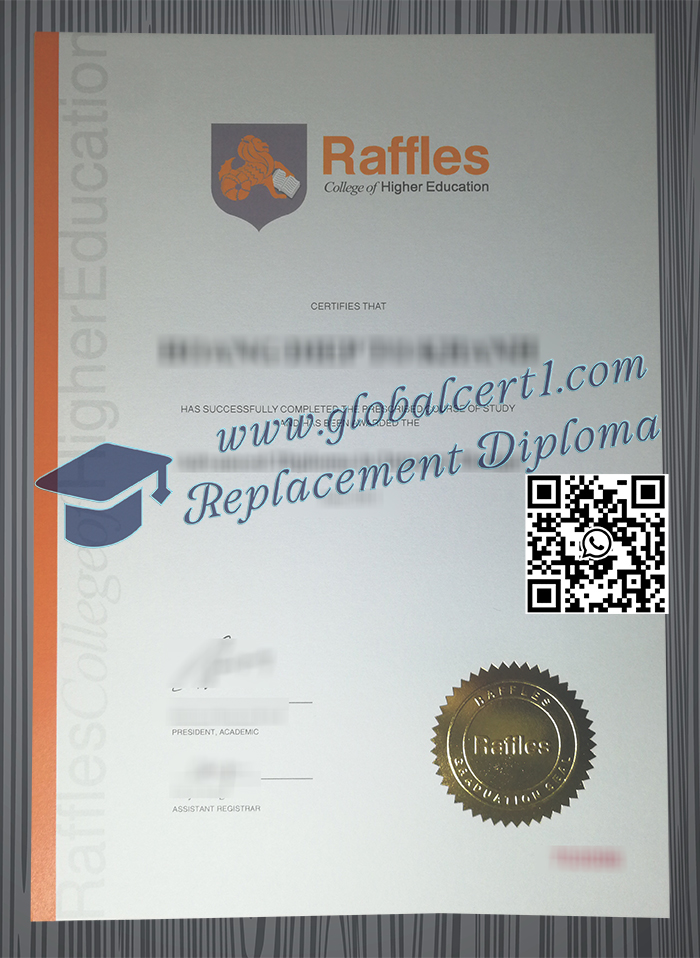 Raffles College of Higher Education degree
