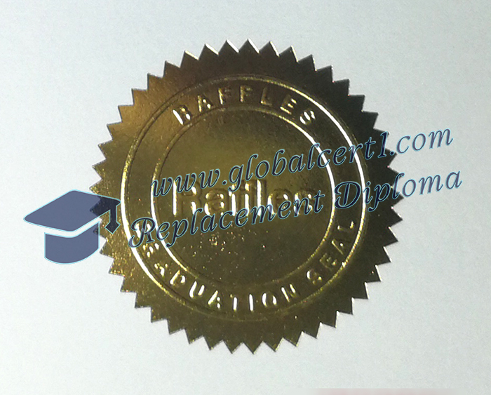 Raffles College of Higher Education seal