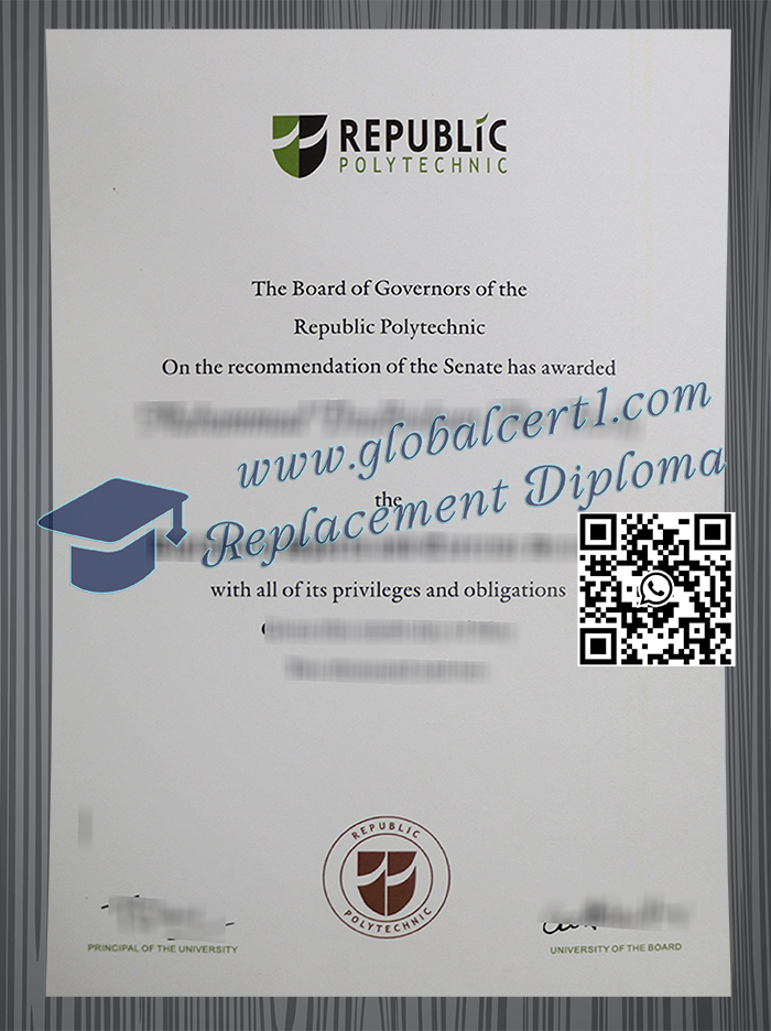 Republic Polytechnic degree