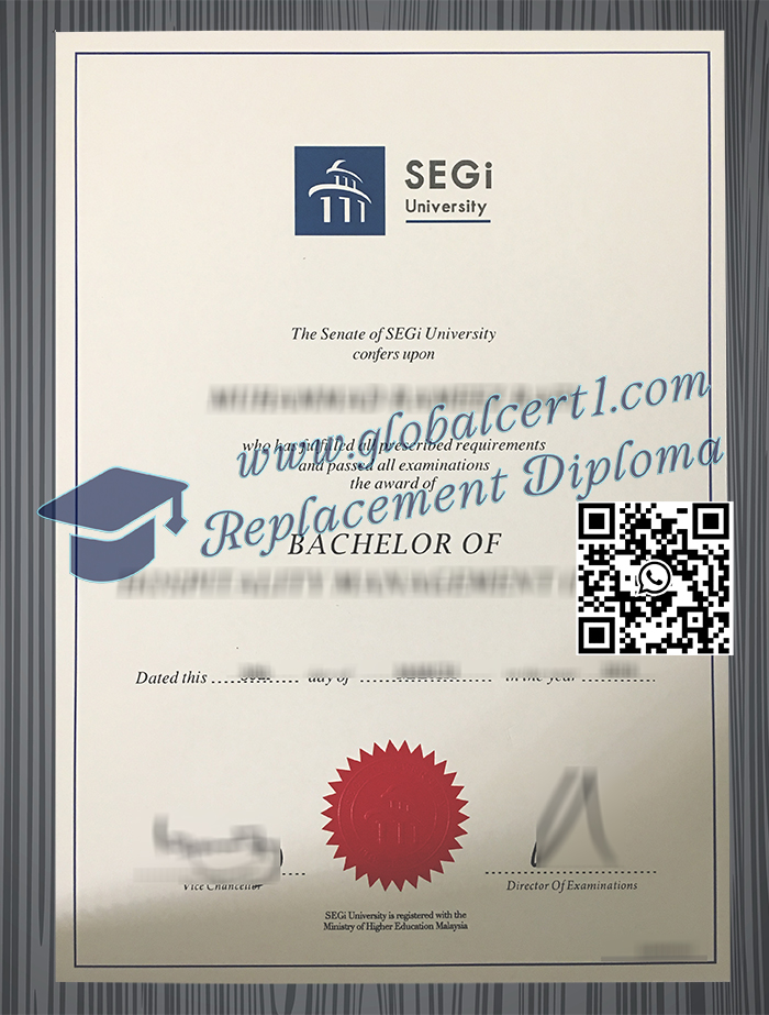 SEGI University degree