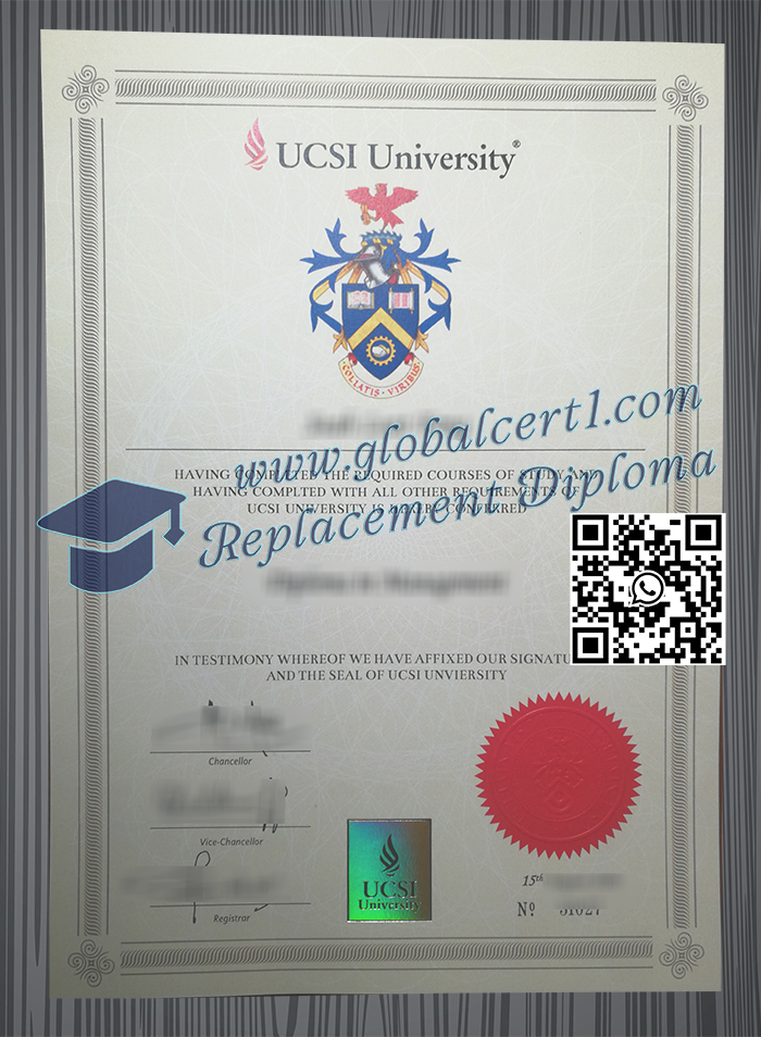 UCSI University degree