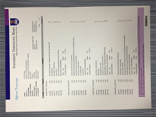 Universiti Teknologi MARA transcript