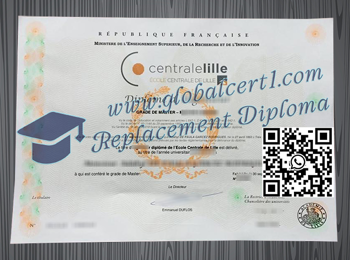 École Centrale de Lille degree