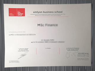 Emlyon Business School diploma