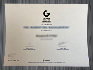 Grenoble School of Management diploma