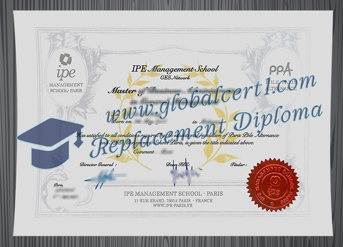 IPE Management School Paris degree