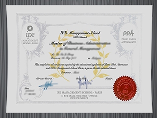 IPE Management School Paris diploma