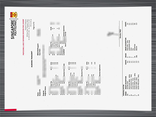 Singapore Polytechnic transcript
