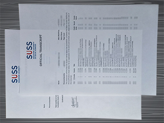 Singapore University of Social Sciences transcript