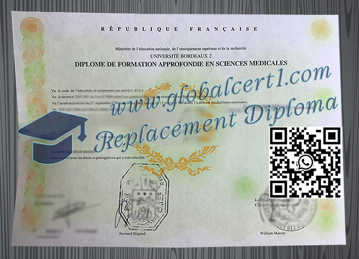 Université Bordeaux 2 degree
