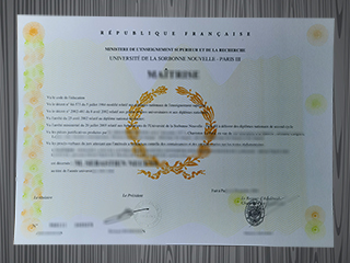 Université Sorbonne Nouvelle-Paris III diploma