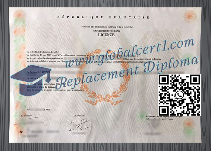 Université d’Orléans degree