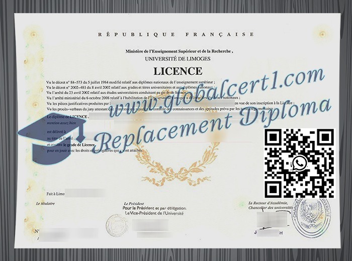 Université de Limoges degree
