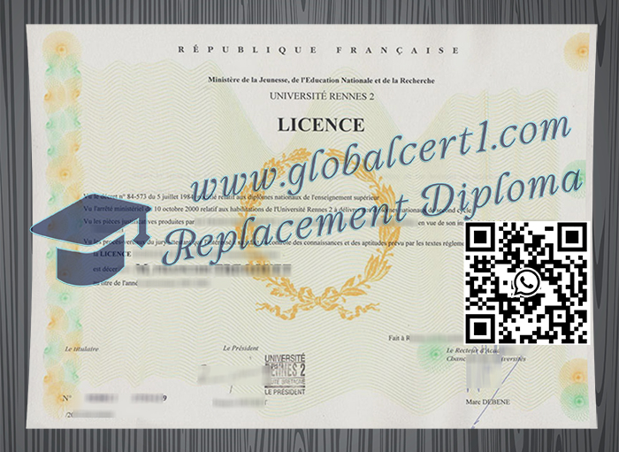 Université de Rennes 2 degree