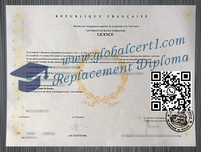 Université de Rouen Normandie degree