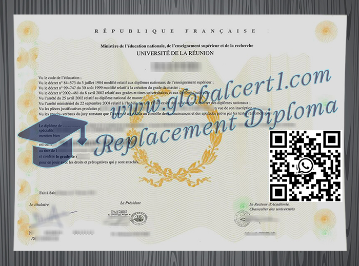 Université de la Réunion degree