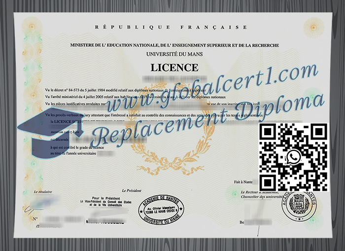 Université du Mans degree
