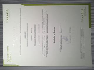 De Haagse Hogeschool diploma