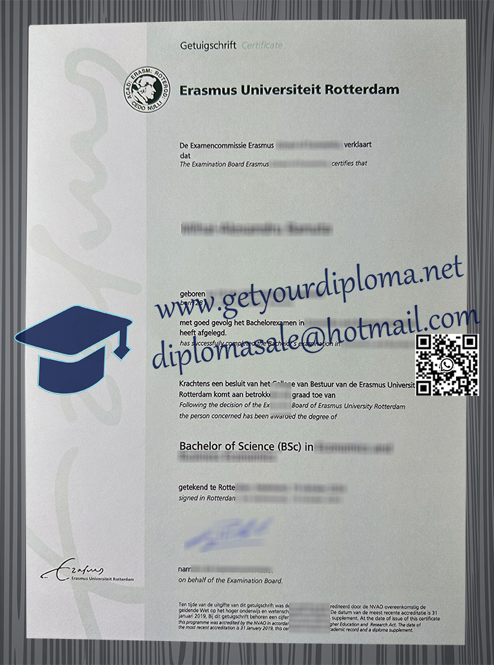Erasmus Universiteit Rotterdam degree