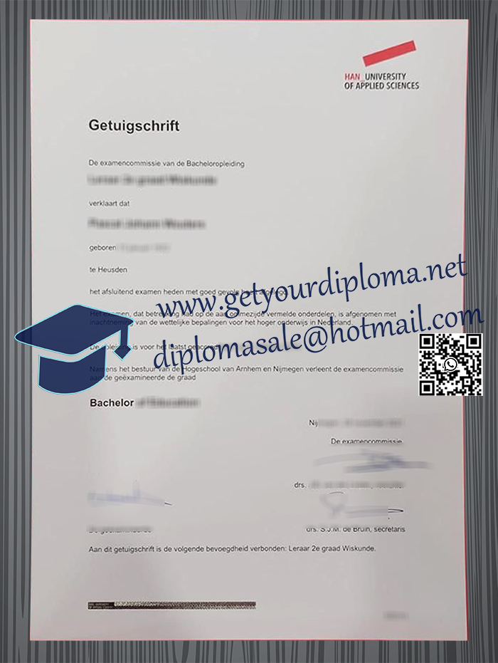 HAN University of Applied Sciences degree