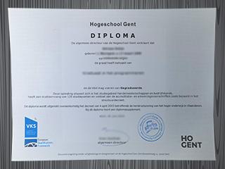 Hogeschool Gent diploma
