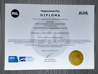 Hogeschool PXL diploma