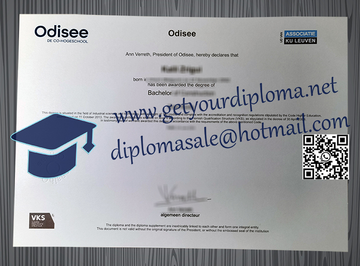 Odisee University of Applied Sciences degree