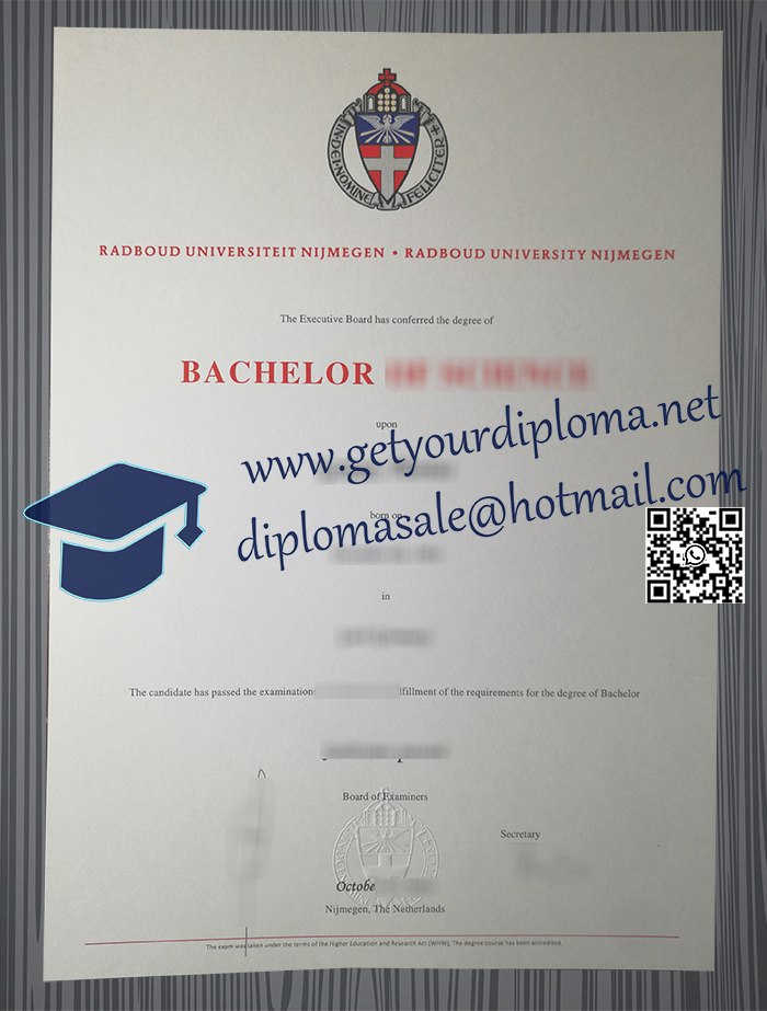 Radboud Universiteit Nijmegen degree