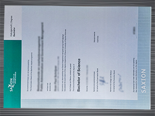 Saxion University of Applied Sciences diploma