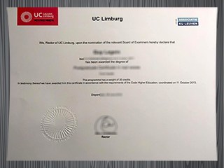 UC Leuven-Limburg diploma