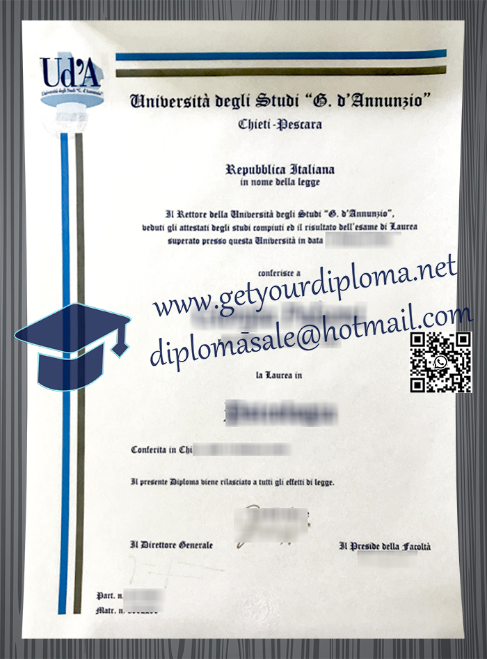 Università degli Studi “Gabriele d'Annunzio” degree