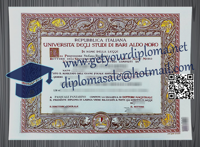 Università degli Studi di Bari Aldo Moro degree
