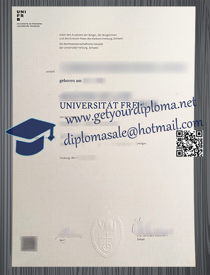 Universität Freiburg Schweiz degree