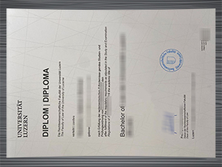 Universität Luzern diploma