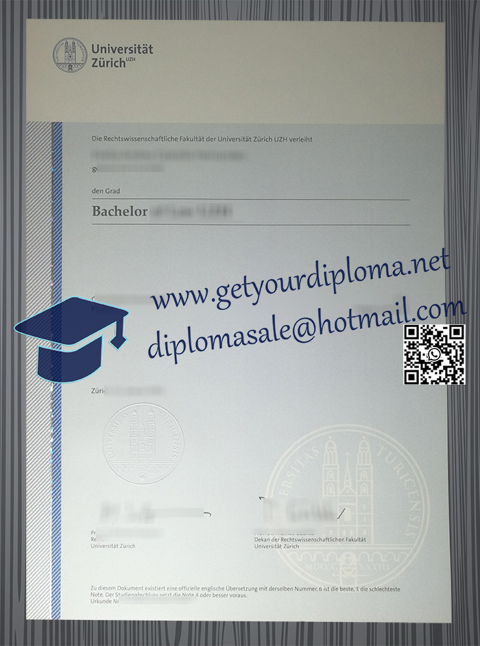 Universität Zürich degree